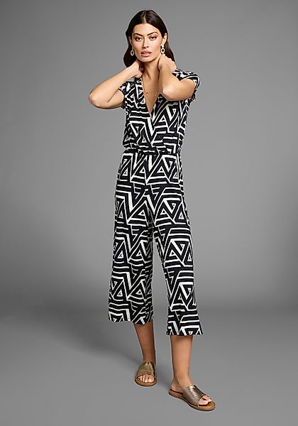 Laura Scott Jumpsuit mit V-Ausschnitt günstig online kaufen