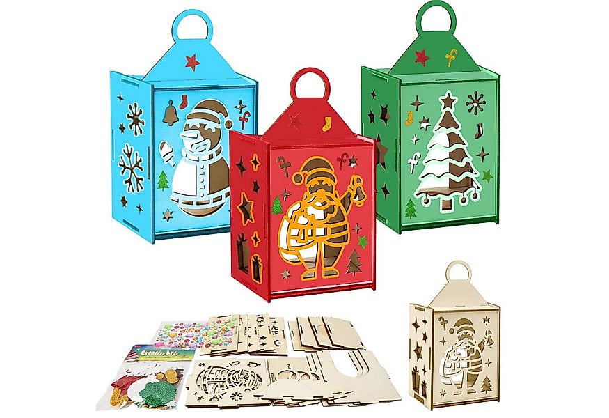 CLTYQ Weihnachtshaus Weihnachtshaus Basteln Kinder Weihnachten Bastelset Ho günstig online kaufen