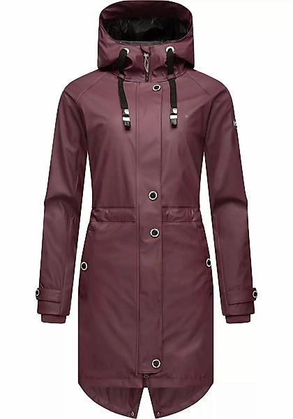 Navahoo Regenjacke "Rainy Flower", mit Kapuze, modischer Damen Regenmantel günstig online kaufen