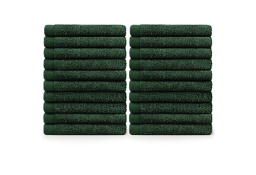 Blumtal Gästehandtücher 30x30cm - weich und saugstark, Frottee (24-St), 12e günstig online kaufen