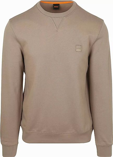 BOSS Sweater Westart Taupe - Größe M günstig online kaufen