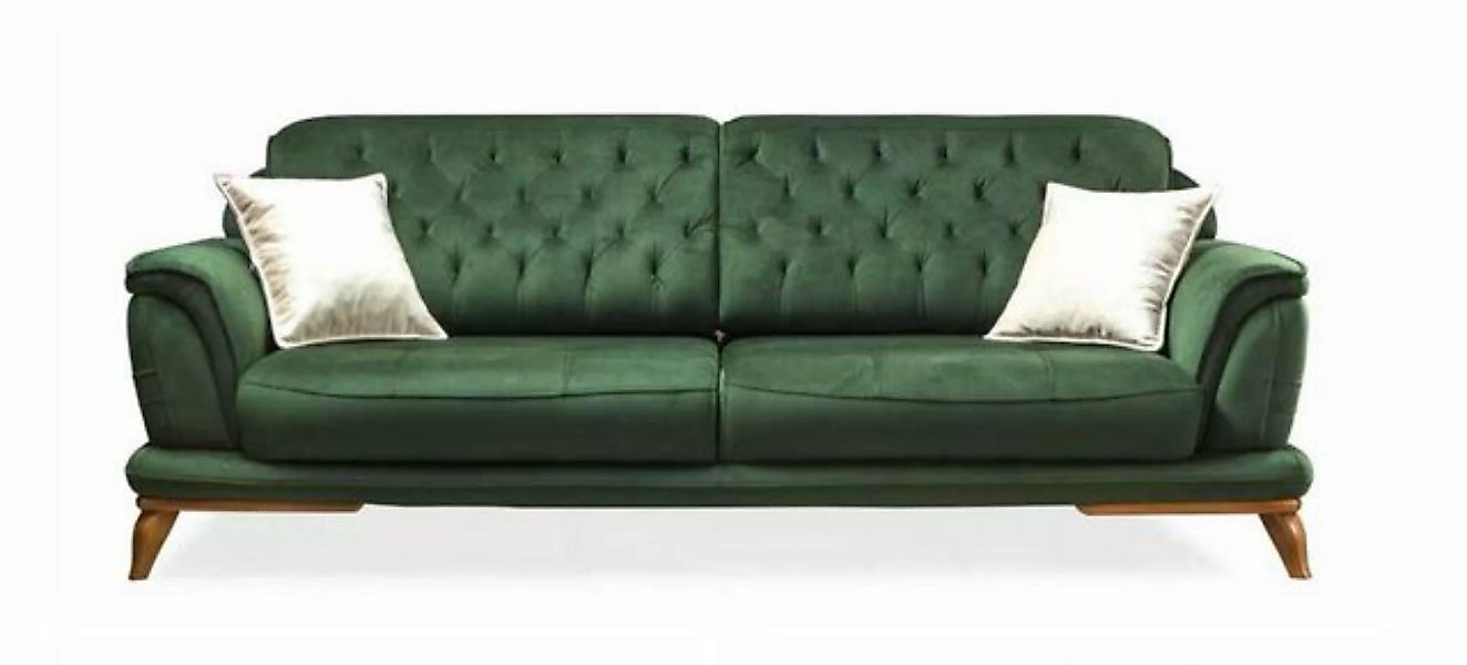 JVmoebel Sofa Moderner Luxus Chesterfield Dreisitzer 3-Sitzer Couch Möbel N günstig online kaufen