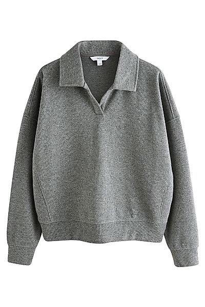 Next Strickpullover Gerippter Rugby-Strickpullover mit Polokragen günstig online kaufen
