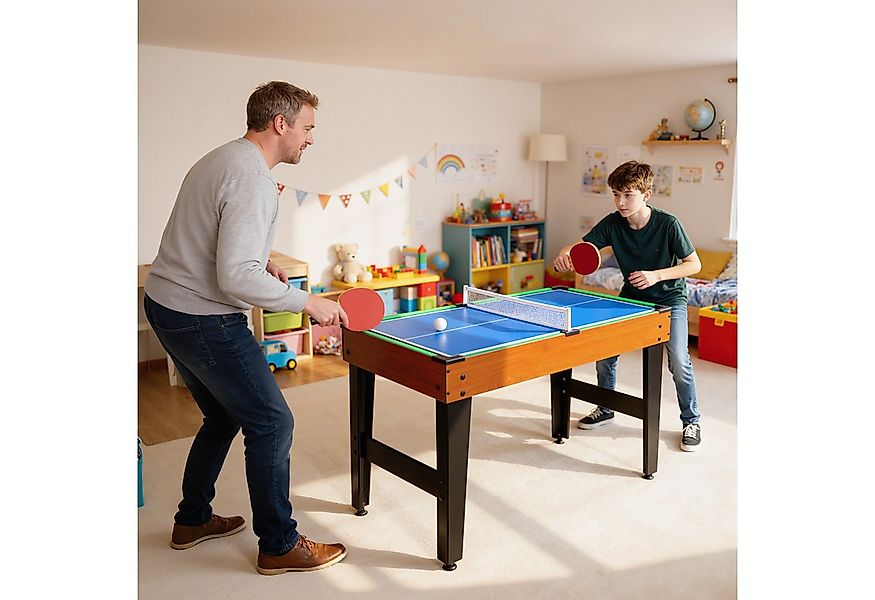SPORTNOW Spieltisch 5-in-1 Multispiel-Tisch, (Multifunktionstisch, 5-tlg), günstig online kaufen