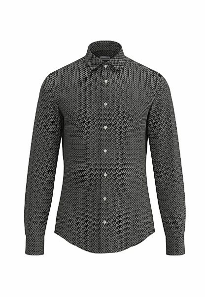 seidensticker Businesshemd "Shaped" Shaped 1/1 Kentkragen Druck günstig online kaufen
