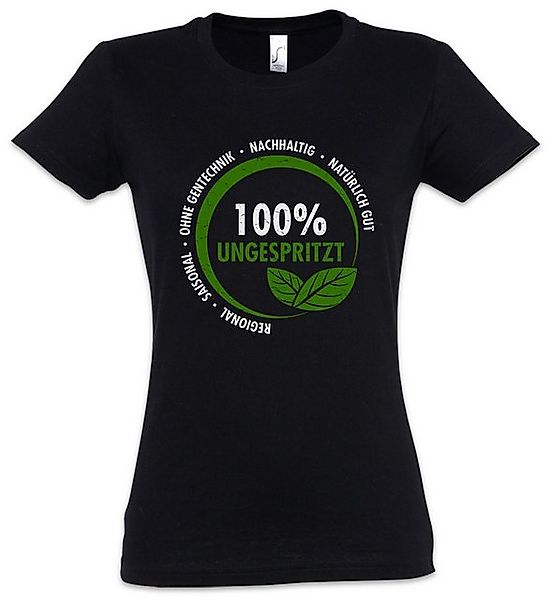 Urban Backwoods Print-Shirt 100% Ungespritzt Damen T-Shirt Ernte Vegan Öko günstig online kaufen