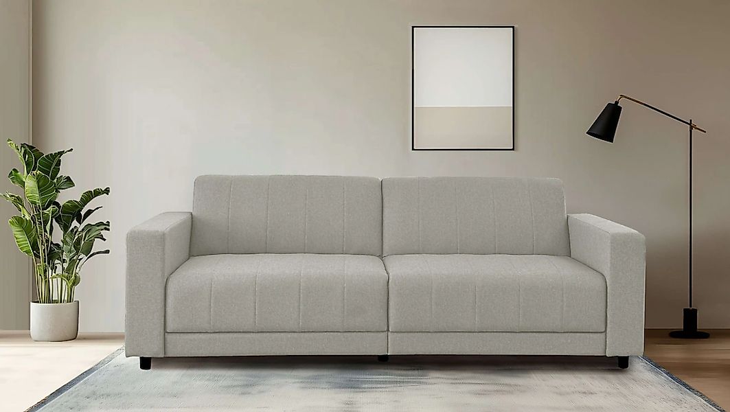 Dorel Home 3-Sitzer "Allie II Schlafsofa 225 cm", Bett-Funktion (108/190cm) günstig online kaufen