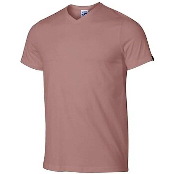 Joma T-Shirt Camiseta Manga Corta Versalles (V-Ausschnitt) rosa Herren günstig online kaufen