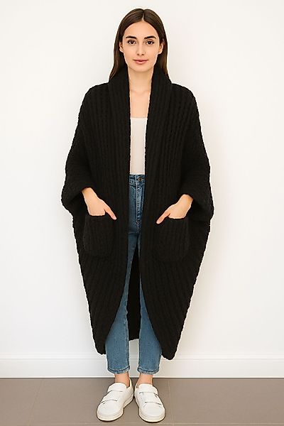 Worldclassca Longstrickjacke Worldclassca Oversize Strickjacke Lang günstig online kaufen
