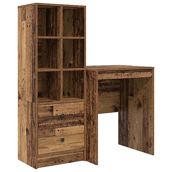 vidaXL Sideboard Schreibtisch mit Stauraum Old günstig online kaufen