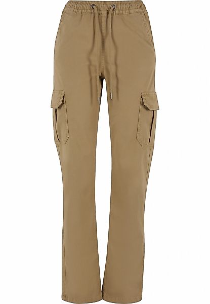URBAN CLASSICS Cargohose "Urban Classics Damen Ladies High Waist Twill Carg günstig online kaufen