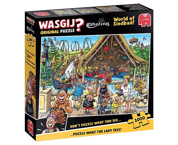 Jumbo Spiele Puzzle Wasgij Efteling, World of Sindbad!, 1000 Teile Puzzle, günstig online kaufen