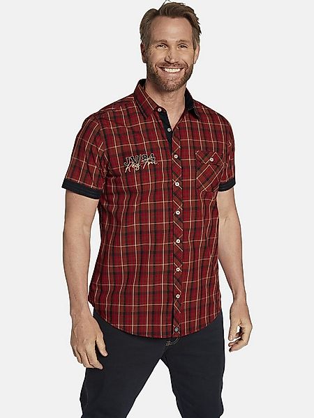 Jan Vanderstorm Kurzarmhemd EMYLS im beliebten Karo-Design günstig online kaufen