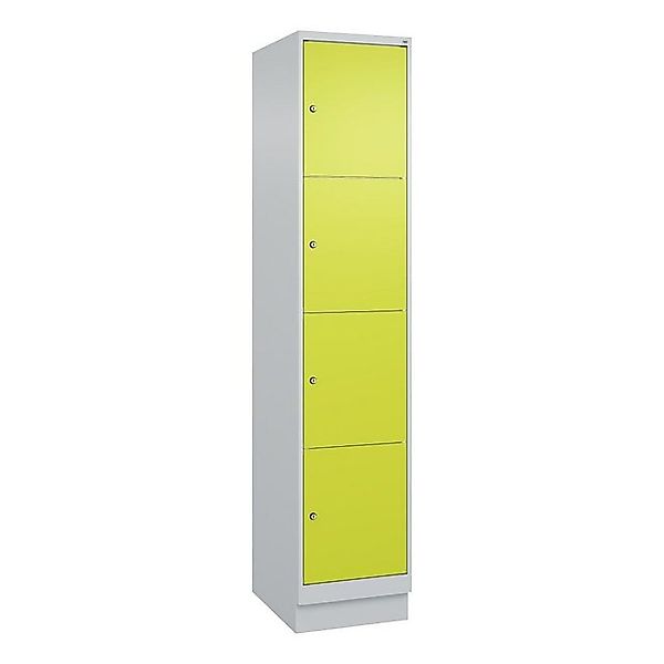 C+P Garderobenschrank Fächerschrank Classic Plus, 4 Fächer übereinander, Ab günstig online kaufen