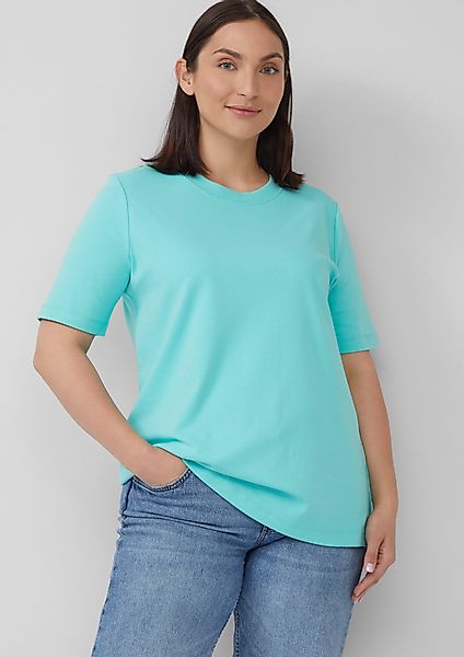 s.Oliver Kurzarmshirt T-Shirt aus Interlockjersey günstig online kaufen