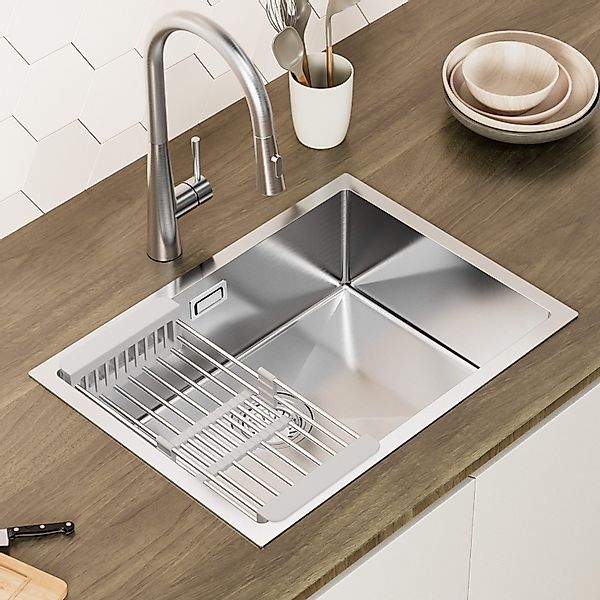 CECIPA MAX Küchenspüle Edelstahlspüle 60x44 Einbauspüle günstig online kaufen