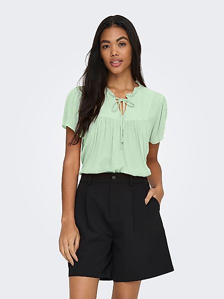 JACQUELINE de YONG Blusenshirt Oberteil Rundhals günstig online kaufen