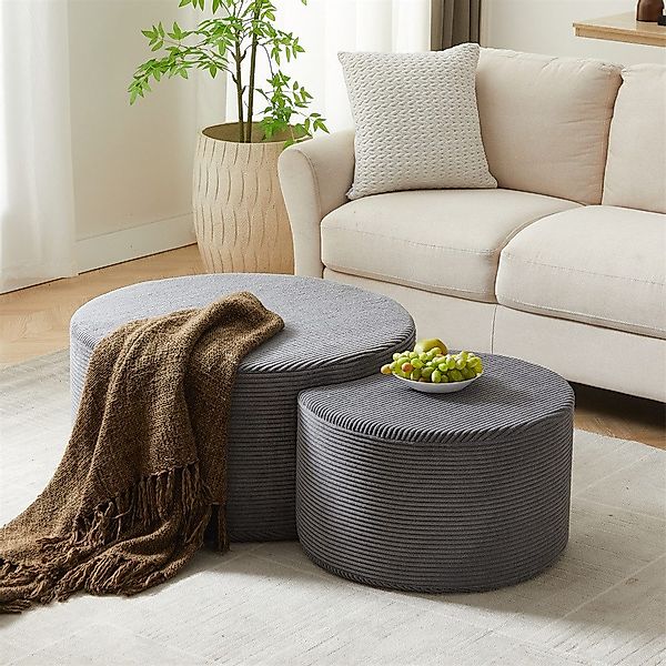 REDOM Couchtisch Kaffeetisch-Set (2-teiliges gepolstertes aus günstig online kaufen