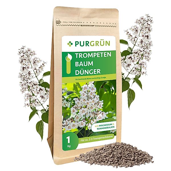 Purgrün Gartendünger Purgrün Trompetenbaum Dünger, NPK günstig online kaufen