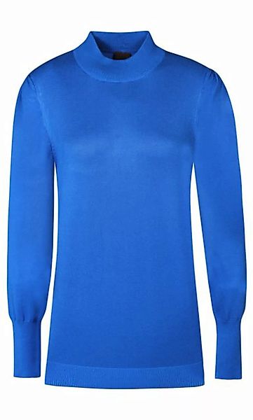 ZE-ZE Nordic Stehkragenpullover Pullover Norma Lapis blue günstig online kaufen