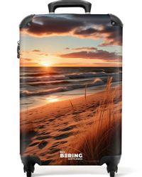 NoBoringSuitcases.com© Hartschalen-Trolley Meer bei Sonnenuntergang 55x35x2 günstig online kaufen
