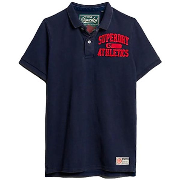 Superdry  Poloshirt Vintage Athletic Navy günstig online kaufen