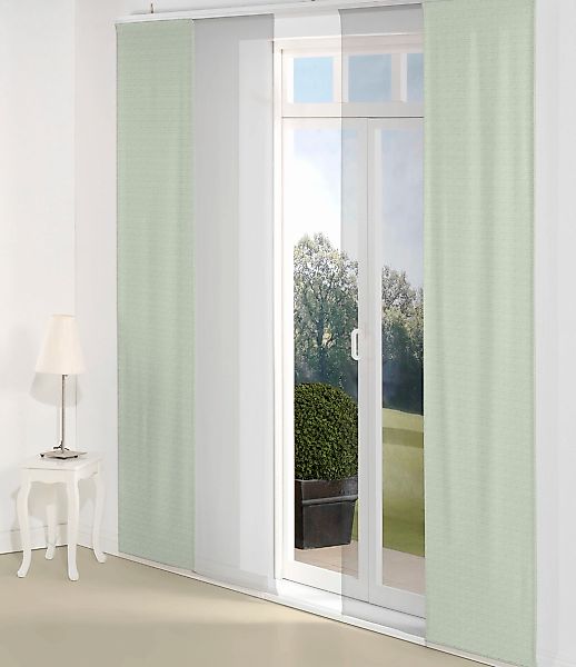 Wirth Schiebegardine "Berwick" Paneelwagen 1 Stk. tlg. günstig online kaufen