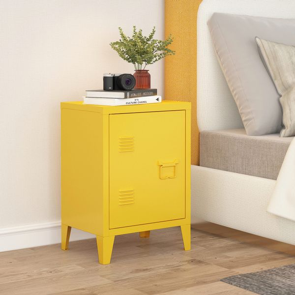 en.casa Nachtschrank »Inari« mit Türgriff rechts günstig online kaufen