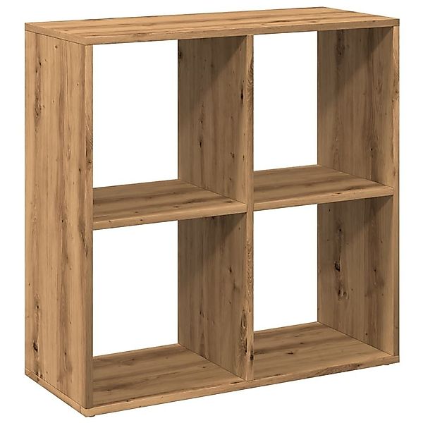 vidaXL Bücherregal Raumteiler-Bücherregal Artisan-Eiche 69,5x29x69,5 cm, günstig online kaufen