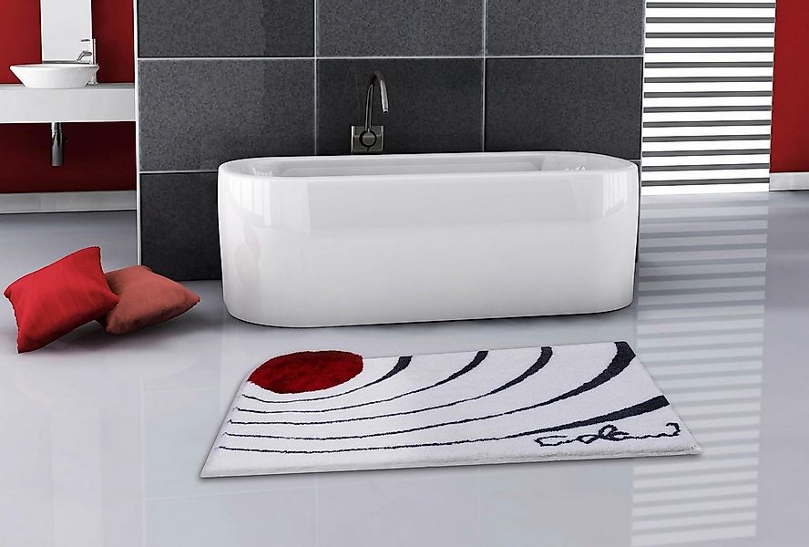 Colani Badematte Colani 2, Höhe 24 mm, rutschhemmend beschichtet, fußbodenh günstig online kaufen