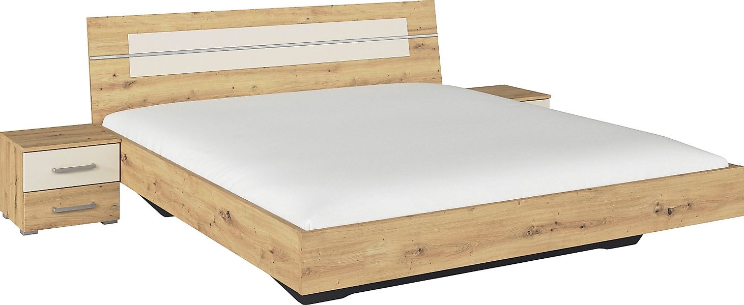 rauch Bettanlage "Doppelbett Futonbett BURANO in schwebender Optik", (Set, günstig online kaufen