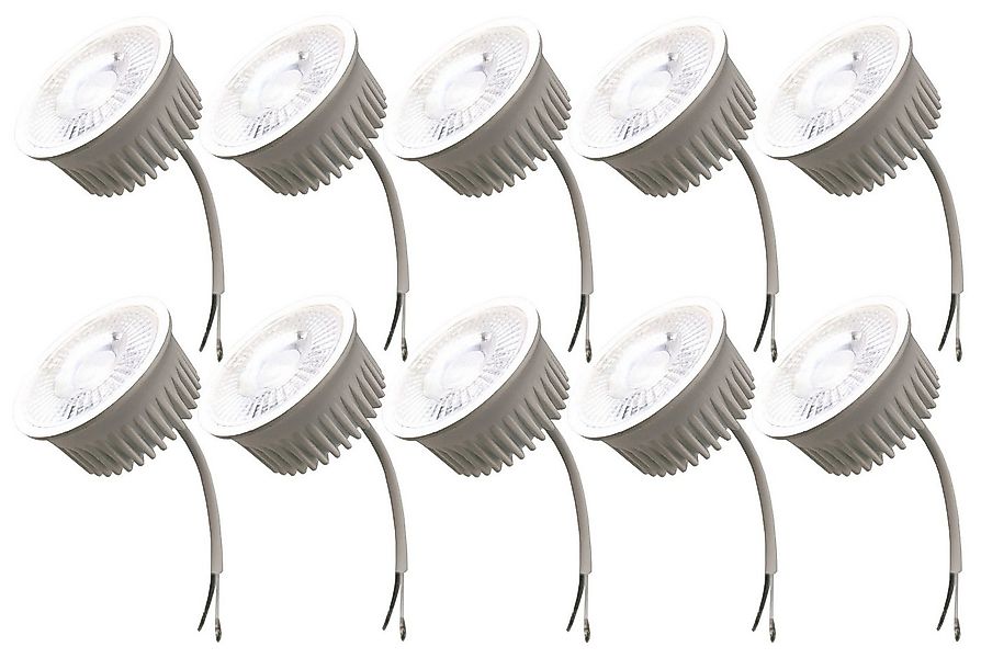 TRANGO LED-Leuchtmittel, 10er Pack MOCWSD-10 Ultra flach 5 Watt 3 Stufen di günstig online kaufen