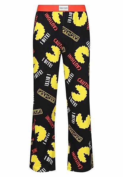 Recovered Loungepants Loungepant - Pac-Man Caution I Bite Black günstig online kaufen