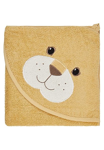 Sterntaler® Badetuch Motiv-Kapuzenbadetuch LÖWE Leo, Frottee günstig online kaufen