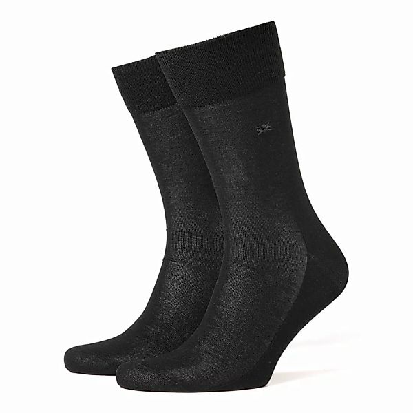 Burlington Herren Socken CARDIFF - Uni, Kurzstrumpf, Logo, One Size, 40-46 günstig online kaufen