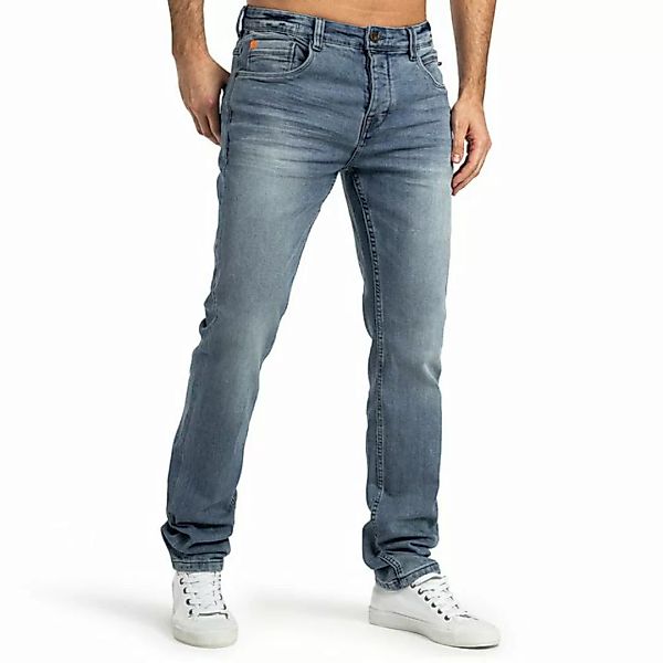 SUBLEVEL Slim-fit-Jeans Herren Jeans Slim Straight Fit Stretch Hose Flexibl günstig online kaufen