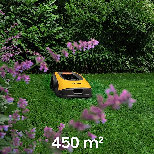 STIGA GARDEN Rasenmähroboter "A 300" kabellos, für Rasenflächen bis 450 m², günstig online kaufen