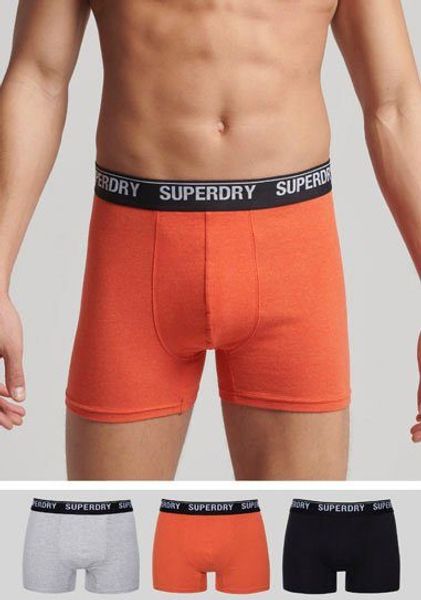 Superdry Langer Boxer "SD lg Boxer web wb 3x" 3er-Pack, 3 Stk. tlg., mit Lo günstig online kaufen