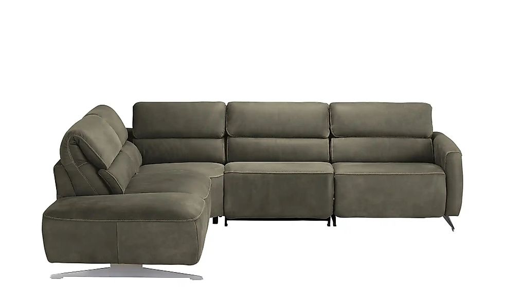 Musterring Ecksofa  MR260 ¦ grün ¦ Maße (cm): B: 281 H: 82 T: 248.0 Polster günstig online kaufen