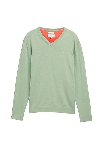 TOM TAILOR Strickpullover Pullover Strickpullover V-Neck günstig online kaufen