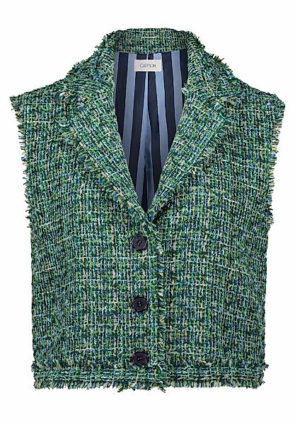 Cartoon Strickweste "Damen mit Knöpfen" günstig online kaufen