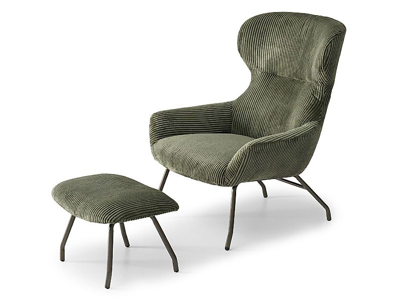 Compleo Relaxsessel Sessel mit Fußhocker CAMAS günstig online kaufen