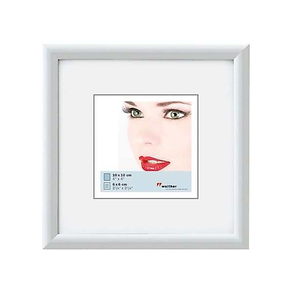 walther design Galeria Kunststoff Bilderrahmen  40x40 cm Weiss günstig online kaufen