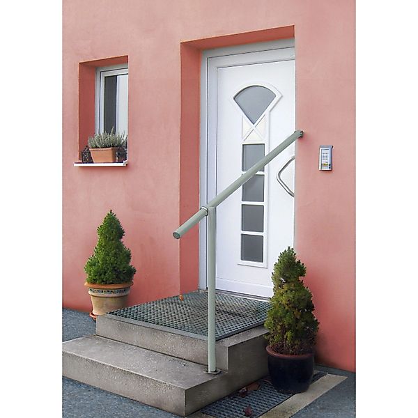 Treba Eingangsgeländer GA1 Seitliche Montage 115 cm Aluminium Eloxiert günstig online kaufen