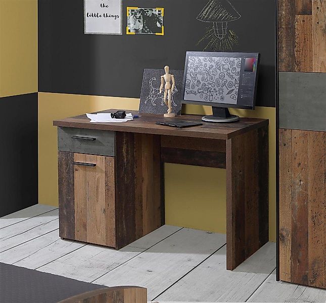 FORTE Schreibtisch 110 x 76,3 x günstig online kaufen