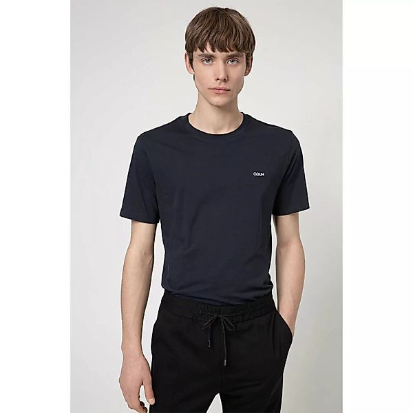 Hugo Dero212 Kurzärmeliges T-shirt 2XL Dark Blue günstig online kaufen