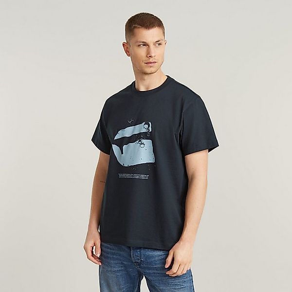 G-STAR T-Shirt Water burger loose r günstig online kaufen