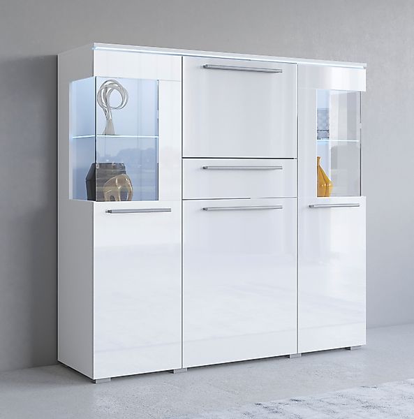 INOSIGN Highboard India,Breite 130cm, stilvolle Hochkommode günstig online kaufen