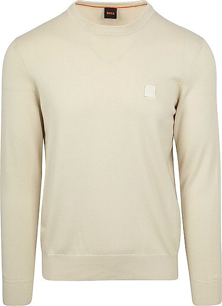 BOSS Pullover Kanovano Ecru - Größe XXL günstig online kaufen