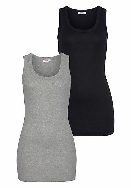 Flashlights Tanktop, 2 Stk. in Longform günstig online kaufen
